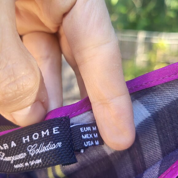 Zara Home Nightgown Chemise Size Medium Maxi Dress - Picture 2 of 4